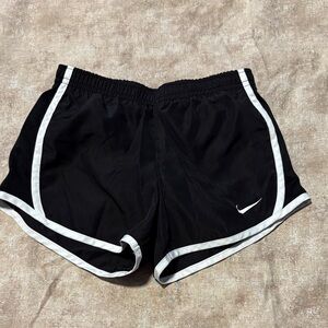 Nike kids Black and White Athletic Shorts